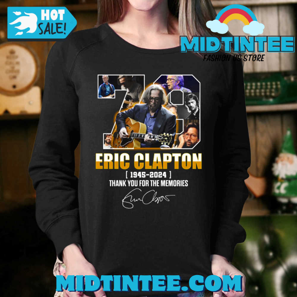 Eric Clapton – Thank You For The Memories T-Shirt 30Uf093828 – Utopia Fashion