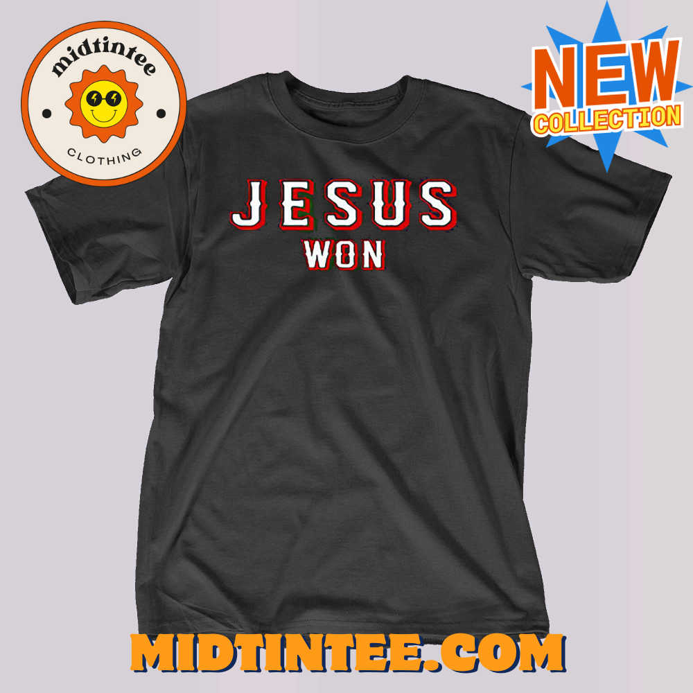 Evan Carter Jesus Won T-Shirt 30Uf093832 – Utopia Fashion