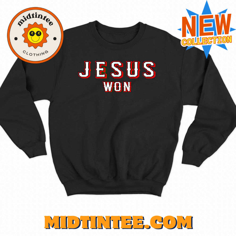 Evan Carter Jesus Won T-Shirt 30Uf093832 – Utopia Fashion