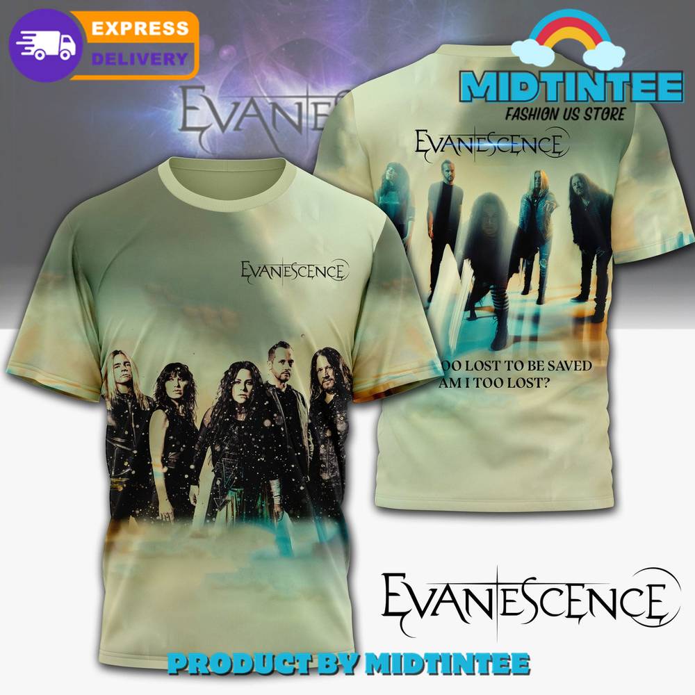 Evanescence American Rock Band Shirt 30Uf094738 – Utopia Fashion