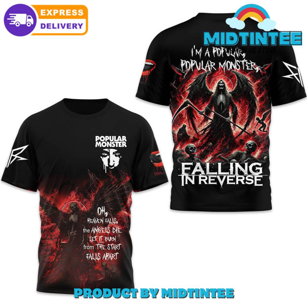 Falling In Reverse Popular Monster Shirt 30Uf094746 – Utopia Fashion