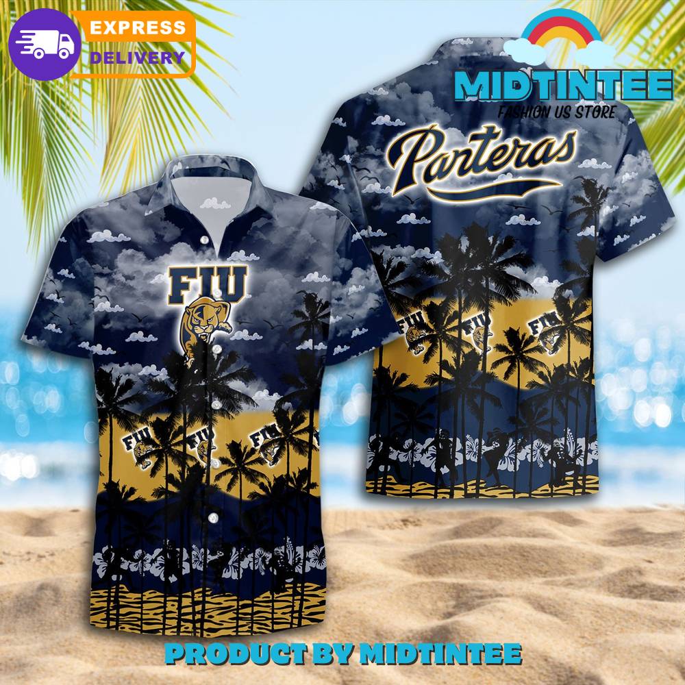 Fiu Panthers Hawaiian Shirt Trending Summer 30Uf092813 – Utopia Fashion