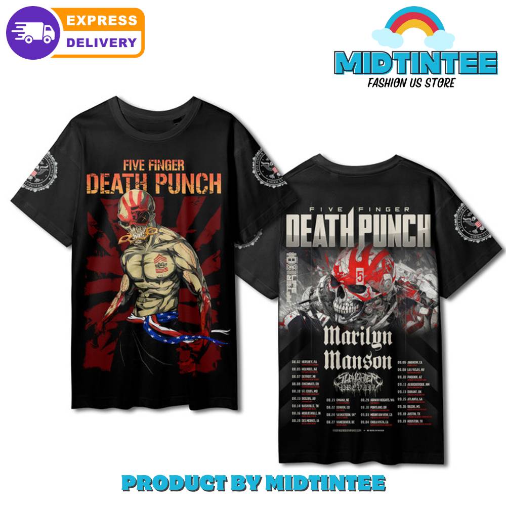 Five Finger Death Punch Tour Shirt 30Uf094748 – Utopia Fashion