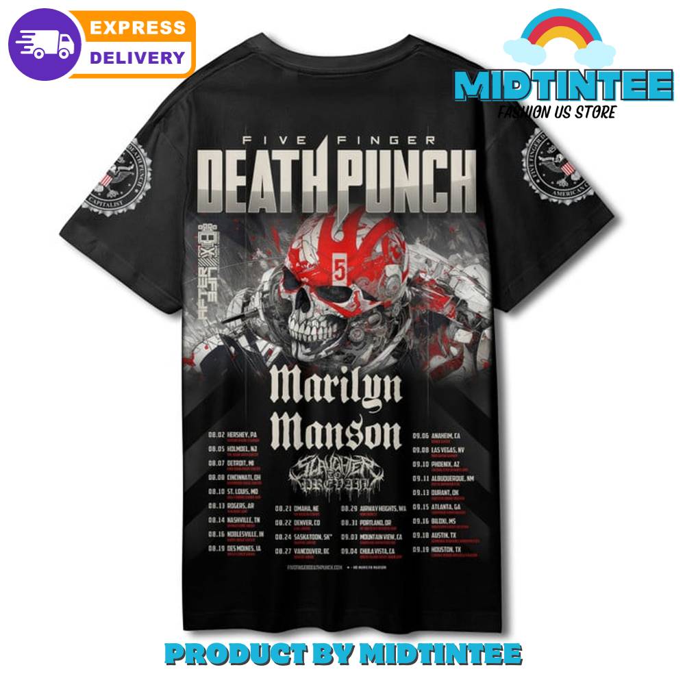 Five Finger Death Punch Band Shirt 30Uf094750 – Utopia Fashion