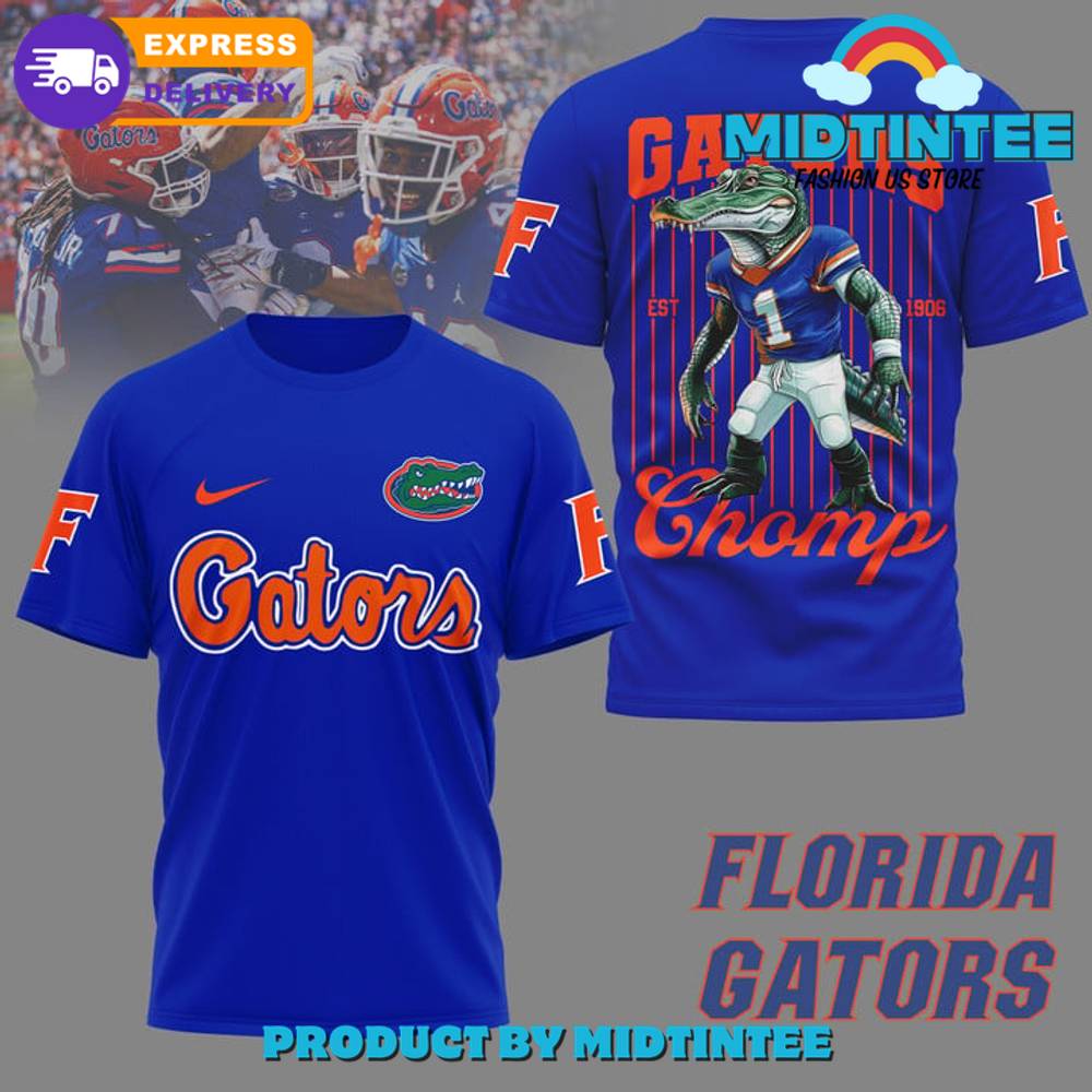 Florida Gators Ncaa Football Blue Shirt 30Uf094758 – Utopia Fashion