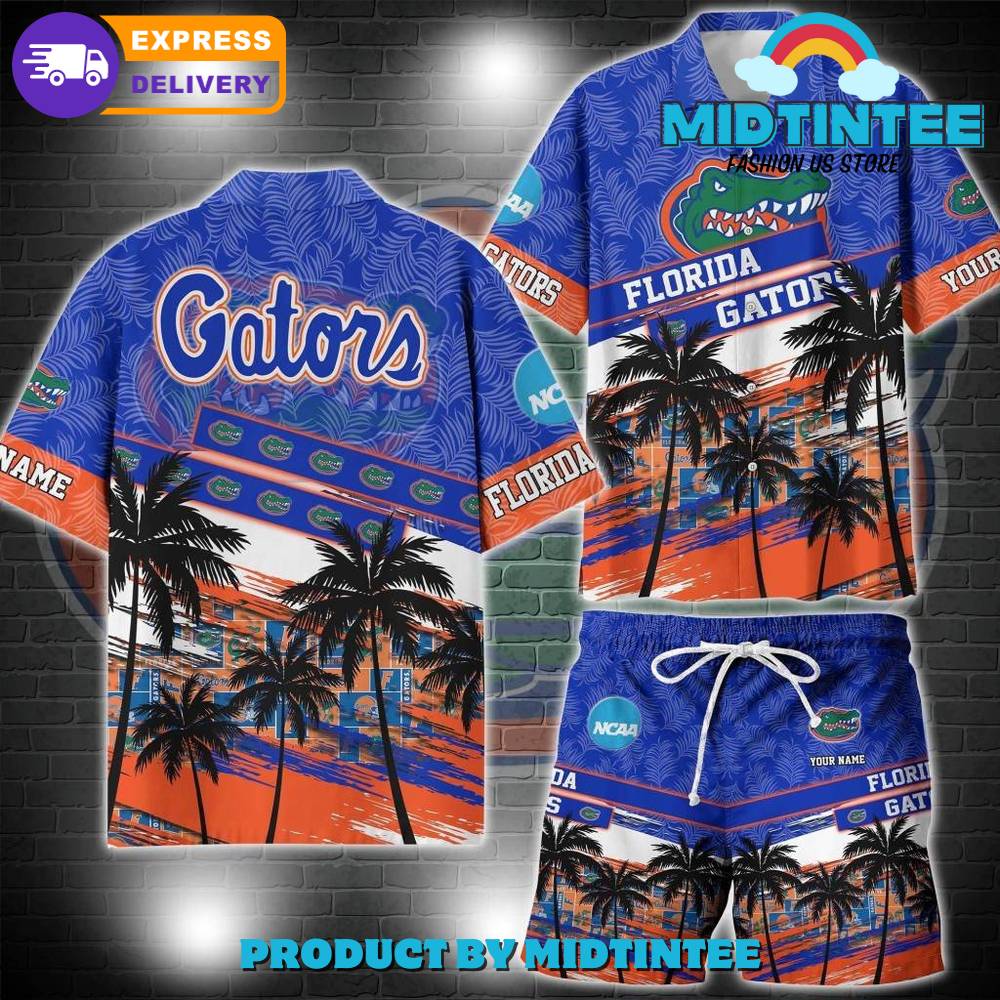 Florida Gators Ncaa Pattern Personalized Hawaiian Set 30Uf092818 – Utopia Fashion