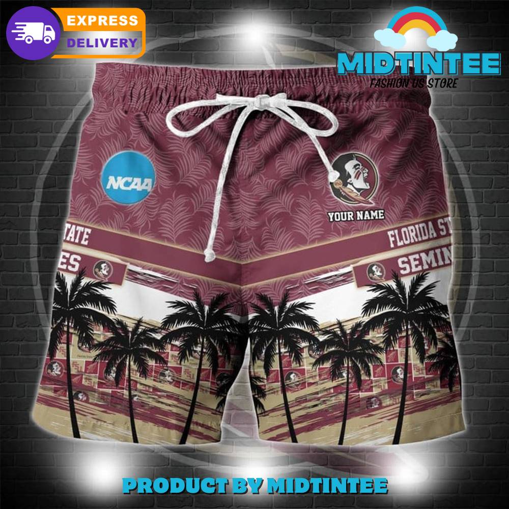 Florida State Seminoles Ncaa Pattern Personalized Hawaiian Set 30Uf092822 – Utopia Fashion