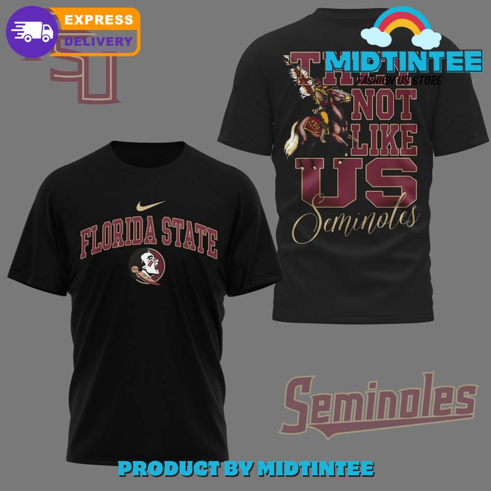 Florida State Seminoles They Not Like Us Black Shirt 30Uf094770 – Utopia Fashion