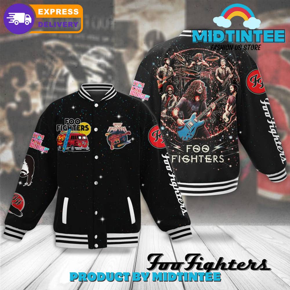 Foo Fighters Us Tour Baseball Jacket 30Uf092181 – Utopia Fashion