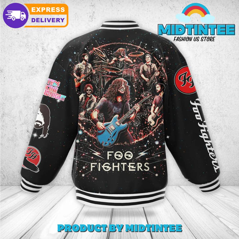 Foo Fighters Us Tour Baseball Jacket 30Uf092181 – Utopia Fashion