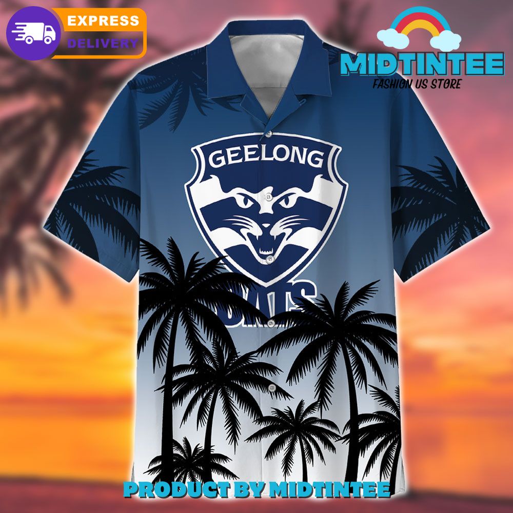 Geelong Cats Afl Summer Hawaiian Shirt 30Uf092829 – Utopia Fashion