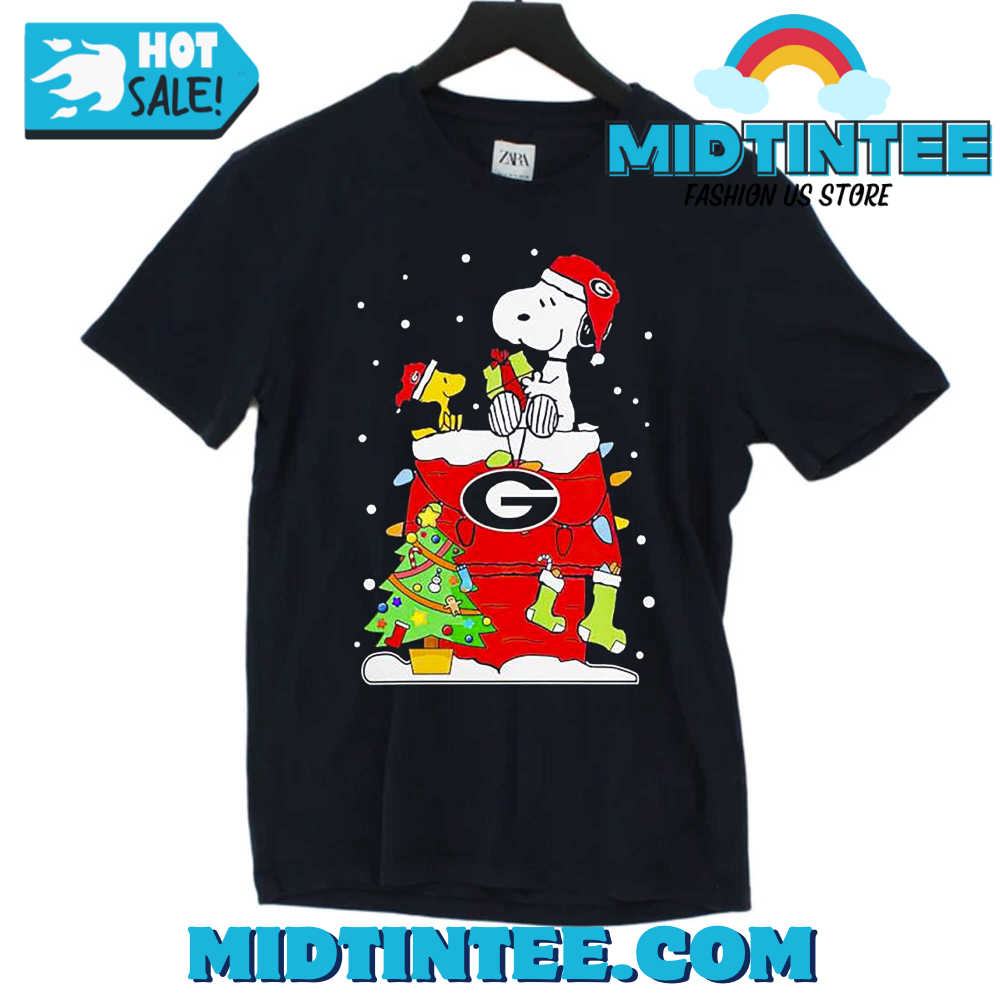 Georgia Bulldogs Ugly Christmas Snoopy Woodstock Shirt 30Uf093881 – Utopia Fashion