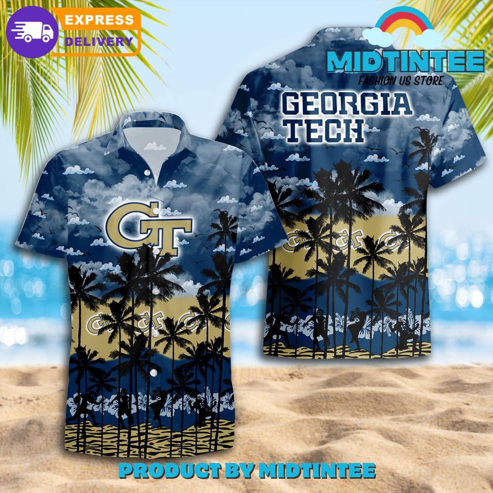 Georgia Tech Yellow Jackets Hawaiian Shirt Trending Summer 30Uf092837 – Utopia Fashion