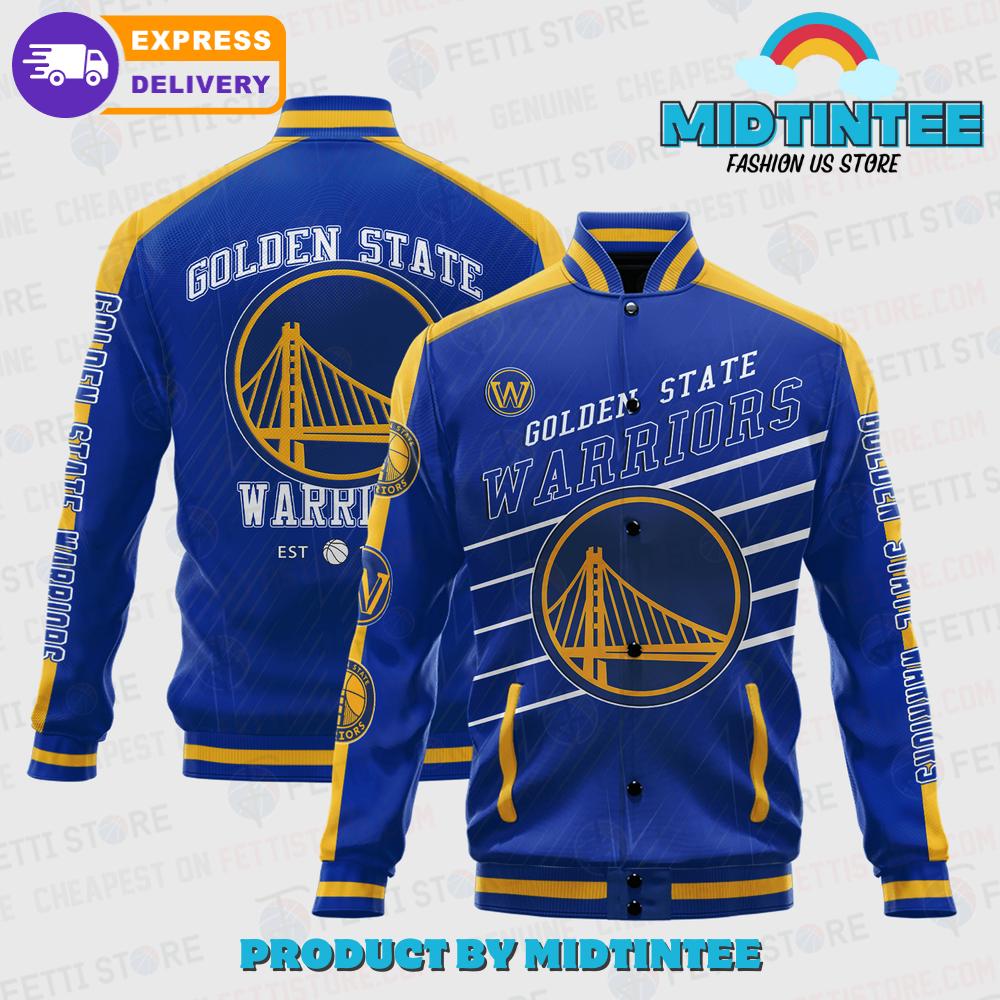 Golden State Warriors National Basketball Varsity Jacket 30Uf092191 – Utopia Fashion