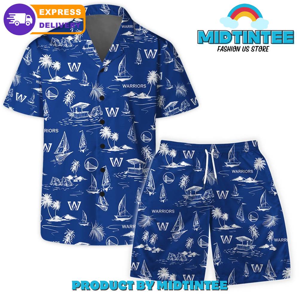 Golden State Warriors Team Beach Vibes Pattern Combo Hawaiian Set 30Uf092842 – Utopia Fashion