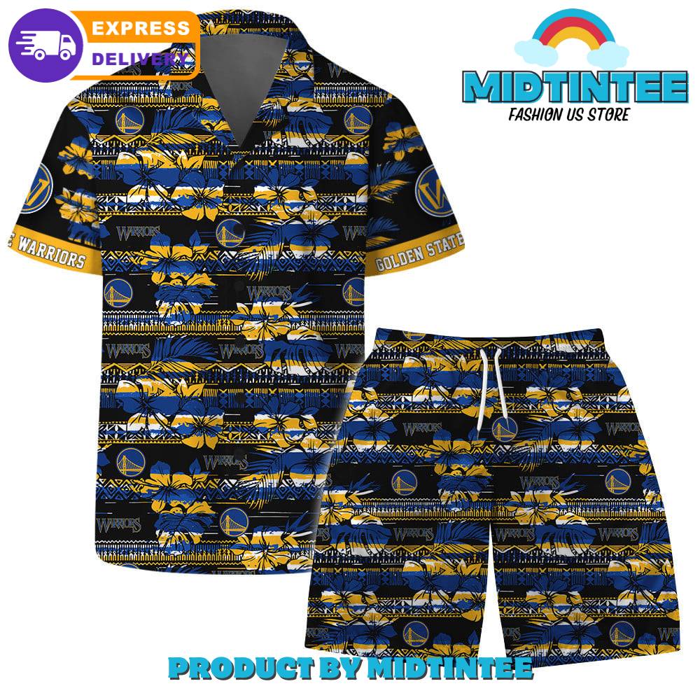 Golden State Warriors Team Pattern Vintage Combo Hawaiian Set 30Uf092845 – Utopia Fashion