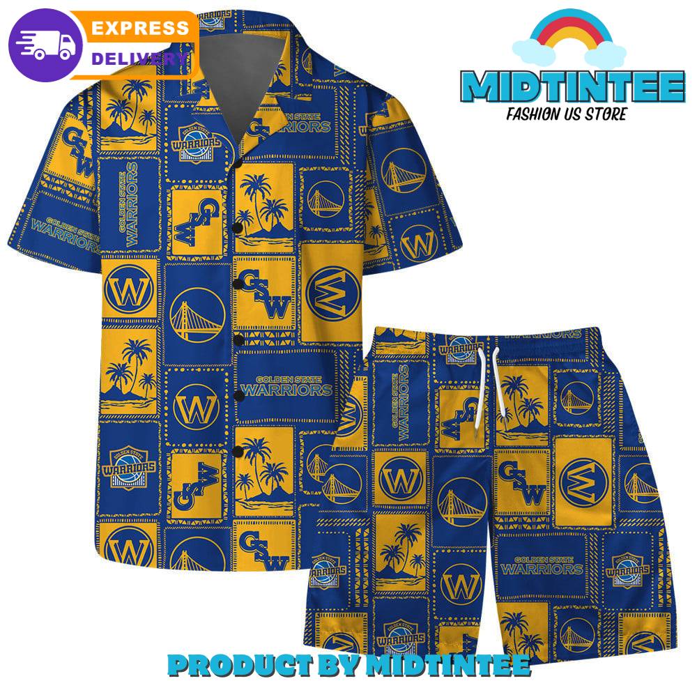 Golden State Warriors Tropical Pattern Combo Hawaiian Set 30Uf092847 – Utopia Fashion