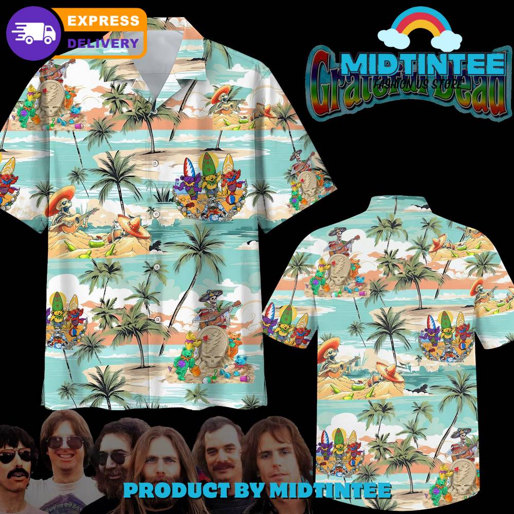 Grateful Dead By The Sea Hawaiian Shirt 30Uf092851 – Utopia Fashion