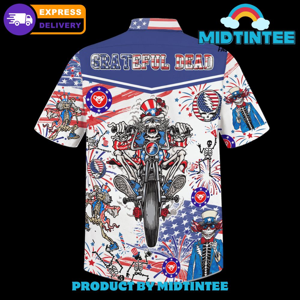 Grateful Dead Happy 4Th Of July Hawaiian Shirt, Short 30Uf092853 – Utopia Fashion