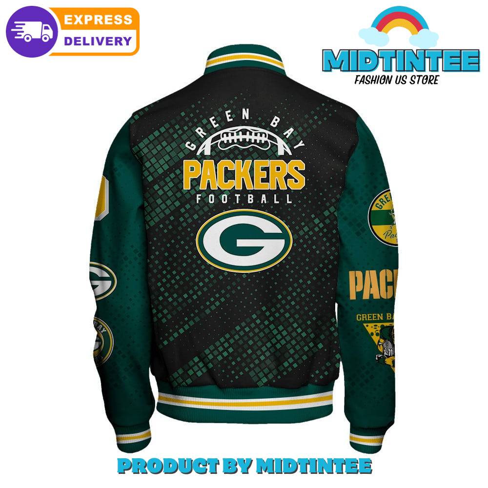 Green Bay Packers Nfl Pattern Baseball Jacket 30Uf092197 – Utopia Fashion