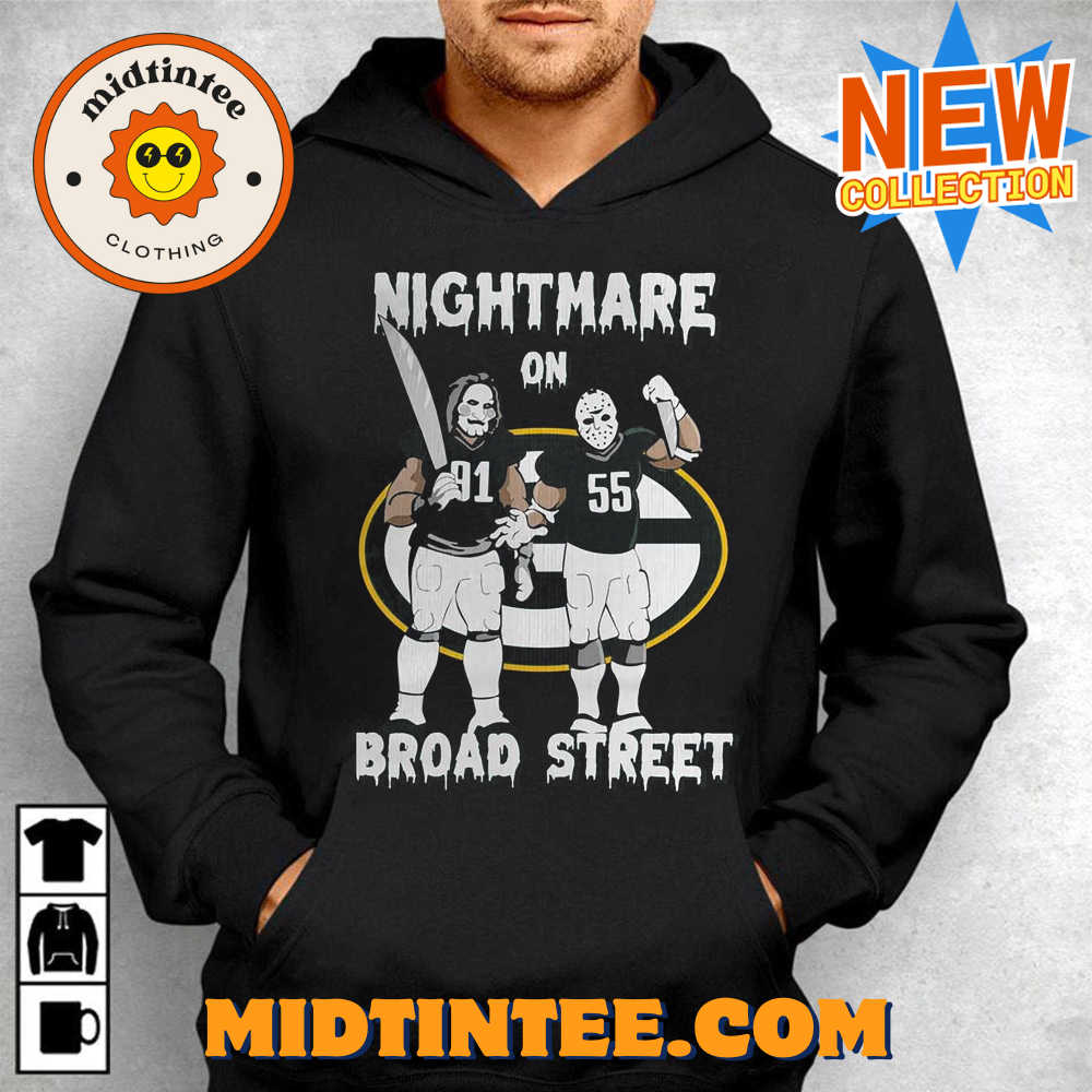 Green Bay Packers Nightmare On Broad Street Unisex T-Shirt 30Uf093916 – Utopia Fashion