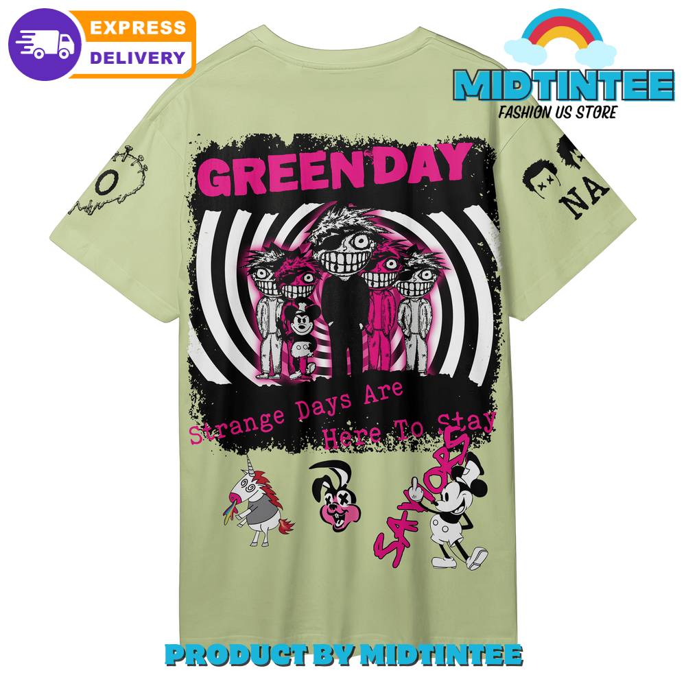 Green Day Strange Day Are Here To Stay Green Shirt 30Uf094822 – Utopia Fashion