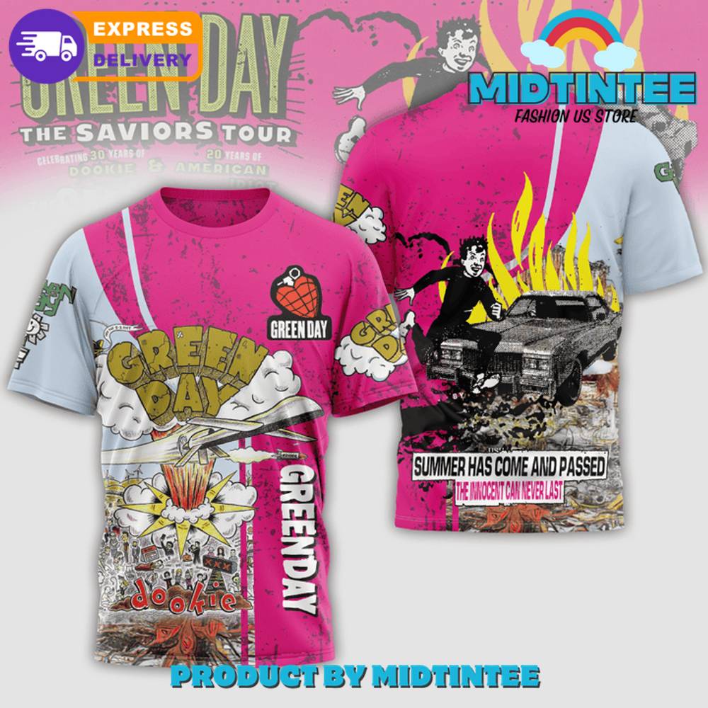 Green Day The Saviors Tour Shirt 30Uf094824 – Utopia Fashion