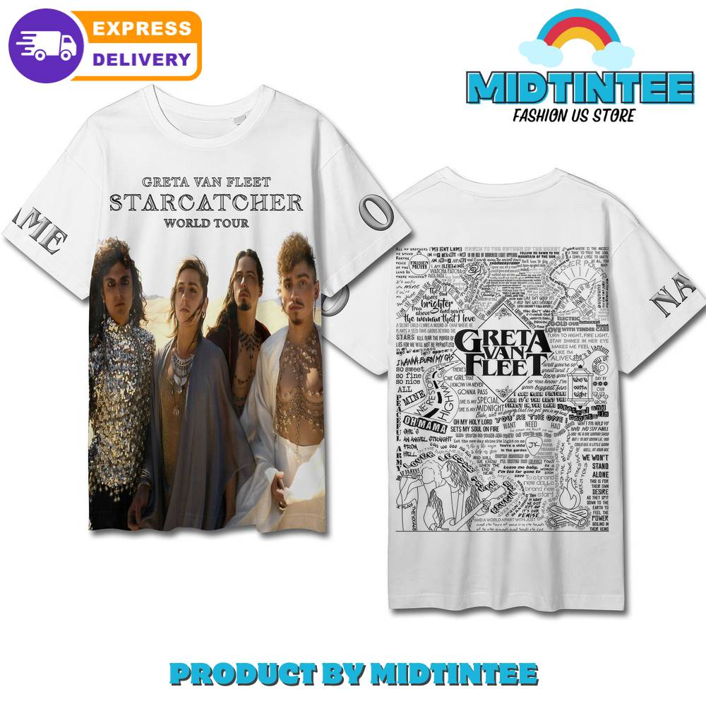 Greta Van Fleet Starcatcher World Tour Customized Shirt 30Uf094825 – Utopia Fashion