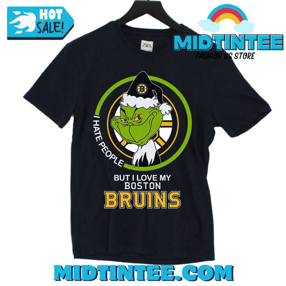 Grinch I Hate People But I Love My Boston Bruins T-Shirt 30Uf093921 – Utopia Fashion