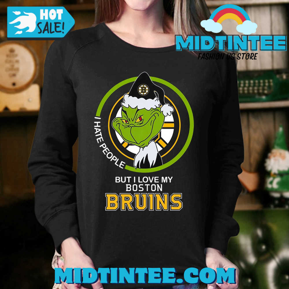 Grinch I Hate People But I Love My Boston Bruins T-Shirt 30Uf093921 – Utopia Fashion