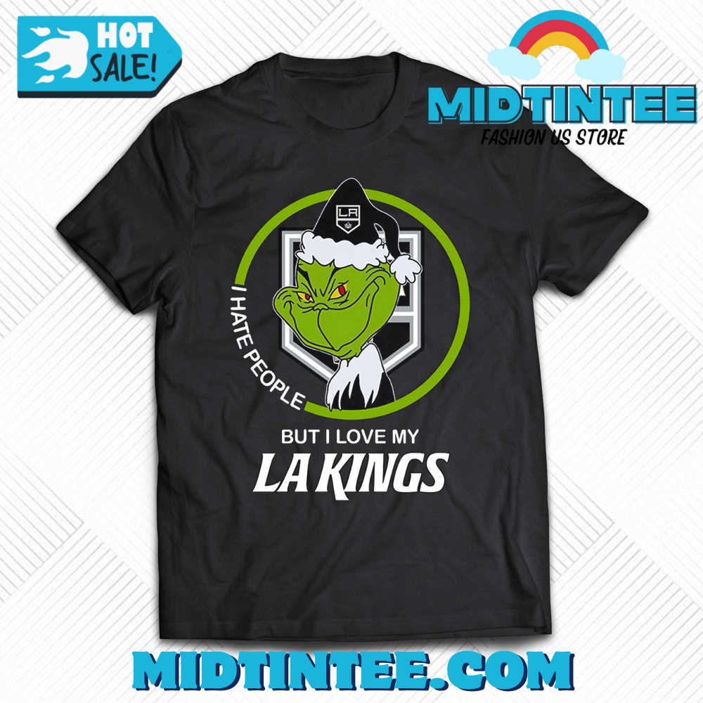 Grinch I Hate People But I Love My La Kings T-Shirt 30Uf093924 – Utopia Fashion