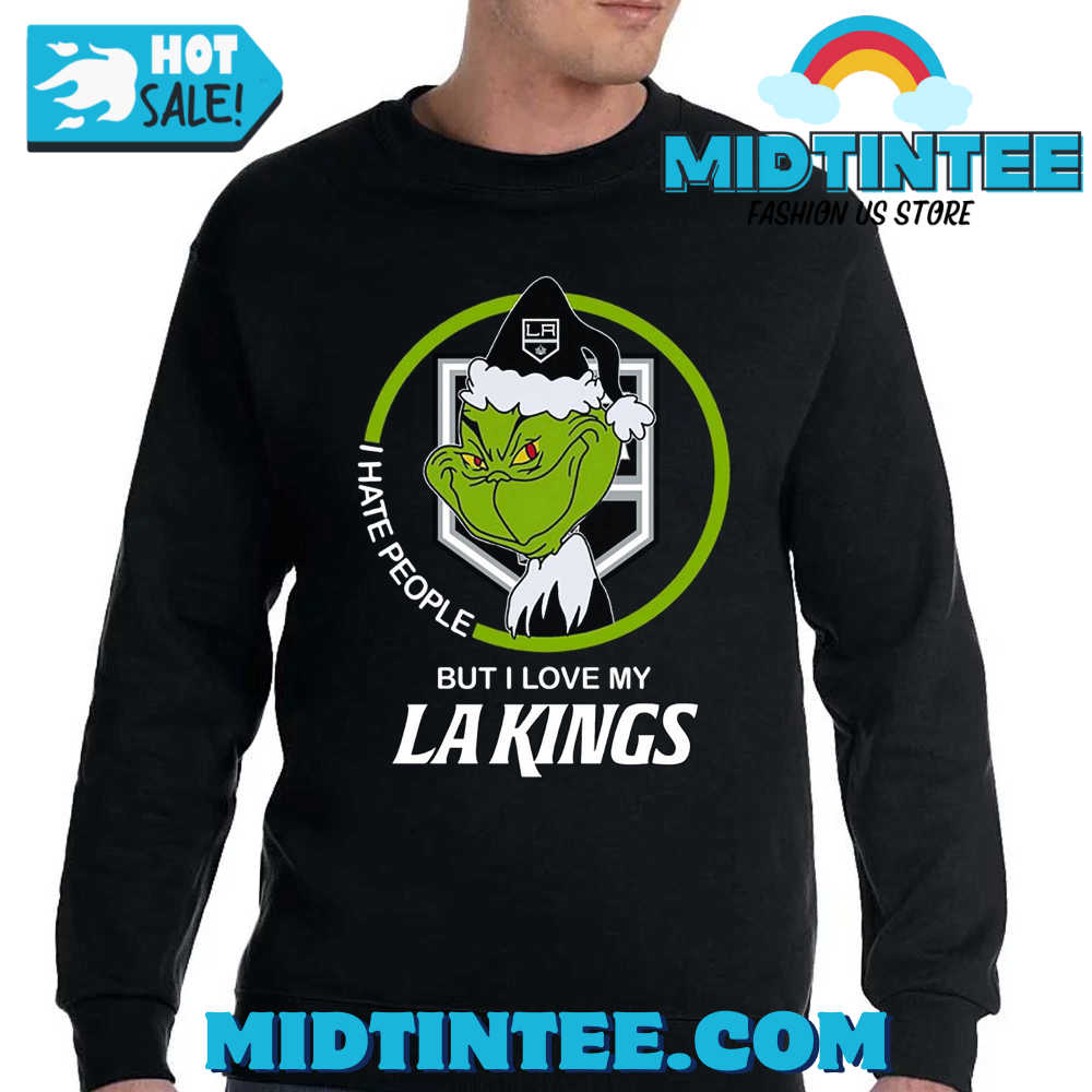 Grinch I Hate People But I Love My La Kings T-Shirt 30Uf093924 – Utopia Fashion