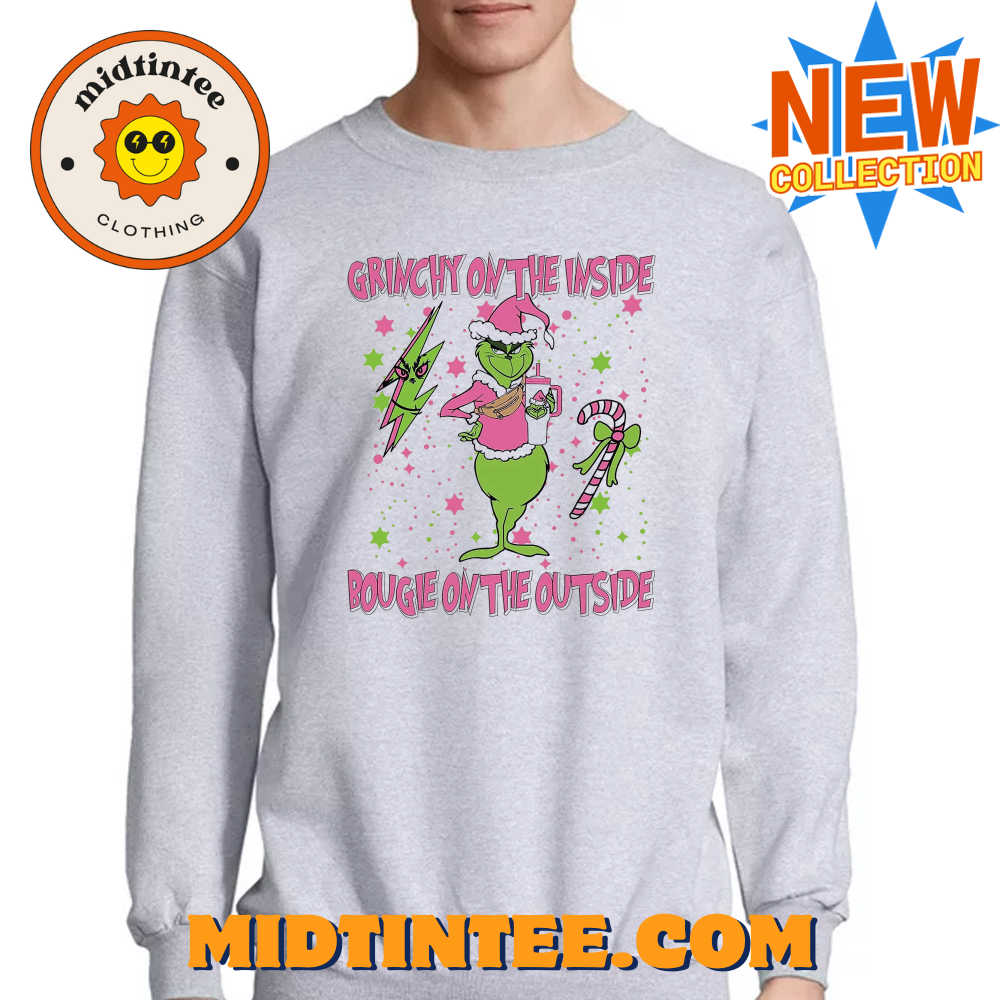 Grinch On The Inside Bougie Outside Sweatshirt 30Uf093926 – Utopia Fashion