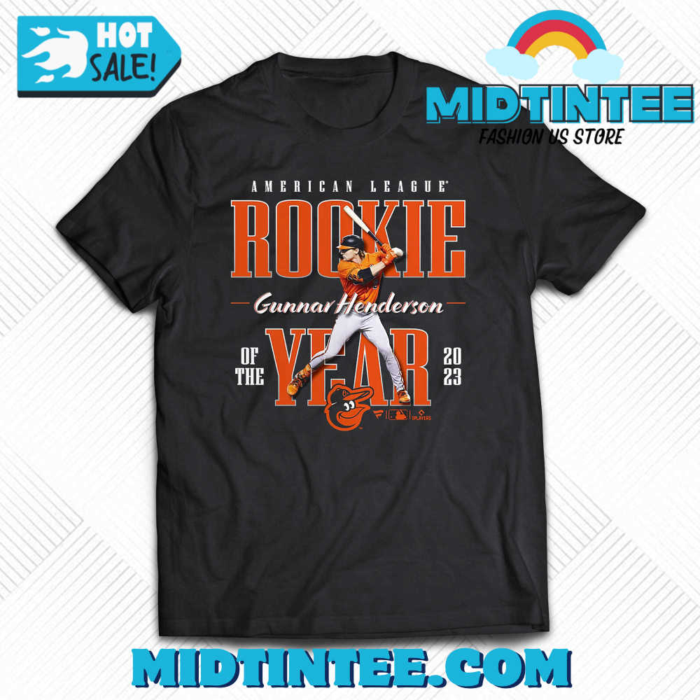 Gunnar Henderson Baltimore Orioles Al Rookie Of The Year T-Shirt 30Uf093933 – Utopia Fashion