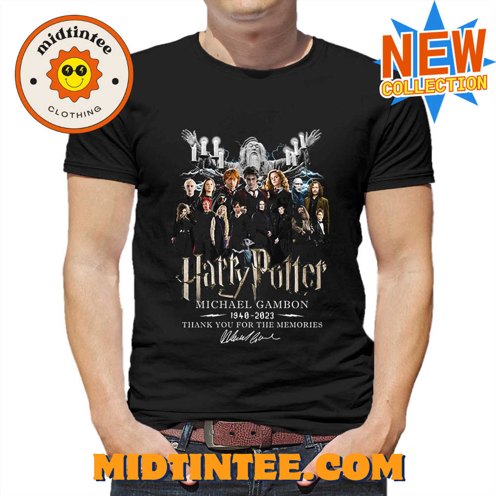 Harry Potter Michael Gambon Thank You For The Memories T Shirt 30Uf093939 – Utopia Fashion