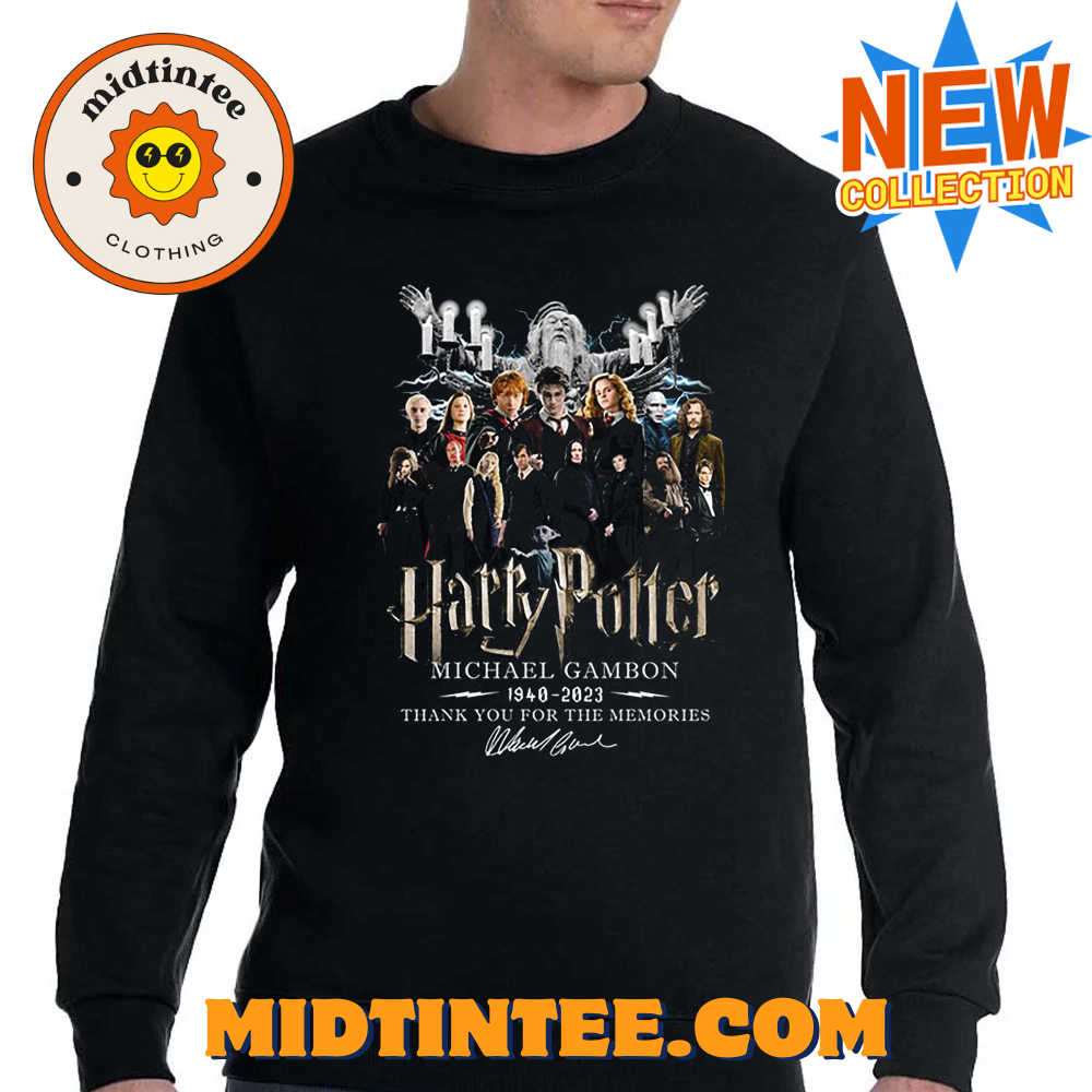 Harry Potter Michael Gambon Thank You For The Memories T Shirt 30Uf093939 – Utopia Fashion