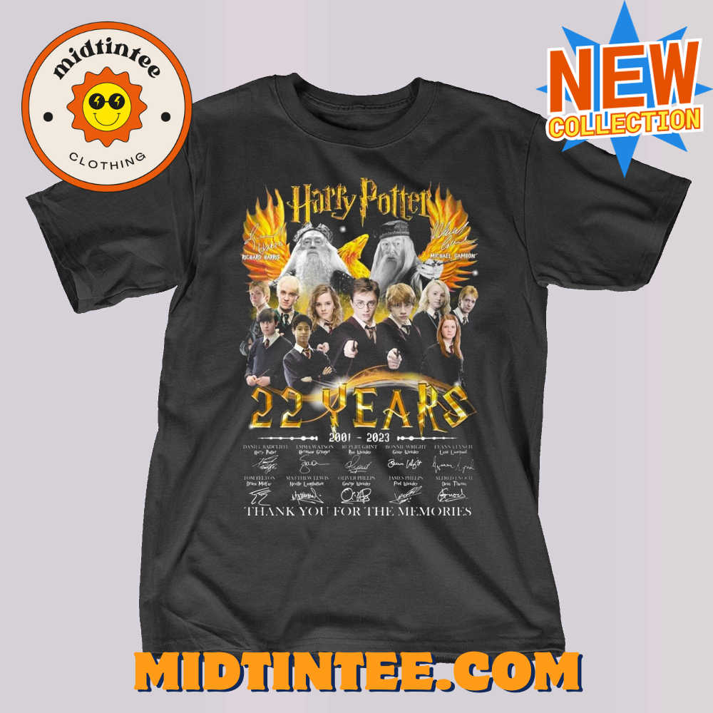 Harry Potter Richard Harris And Michael Gambon Years – Thank You For The Memories Unisex T-Shirt 30Uf093940 – Utopia Fashion