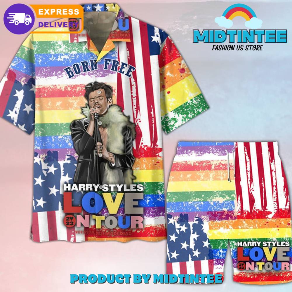 Harry Styles Love On Tour Hawaiian Shirt And Short 30Uf092864 – Utopia Fashion