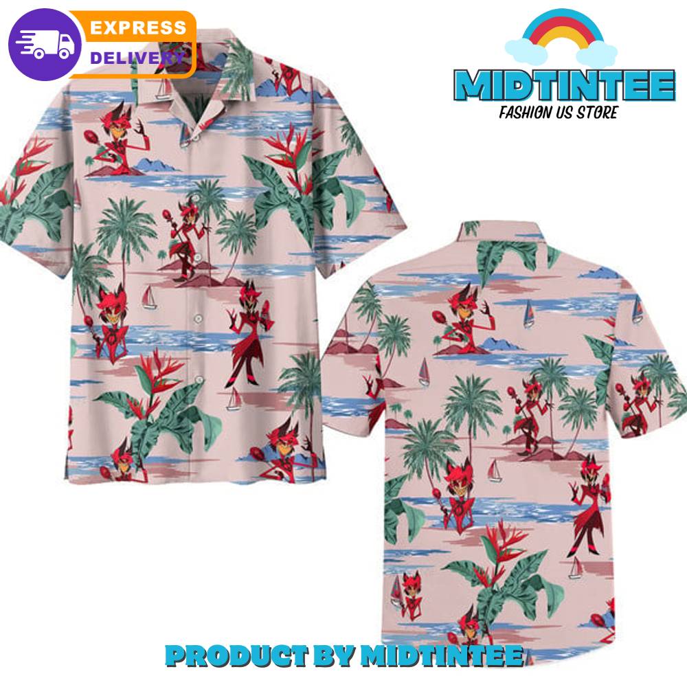 Hazbin Hotel Aloha Summer Hawaiian Shirt 30Uf092870 – Utopia Fashion