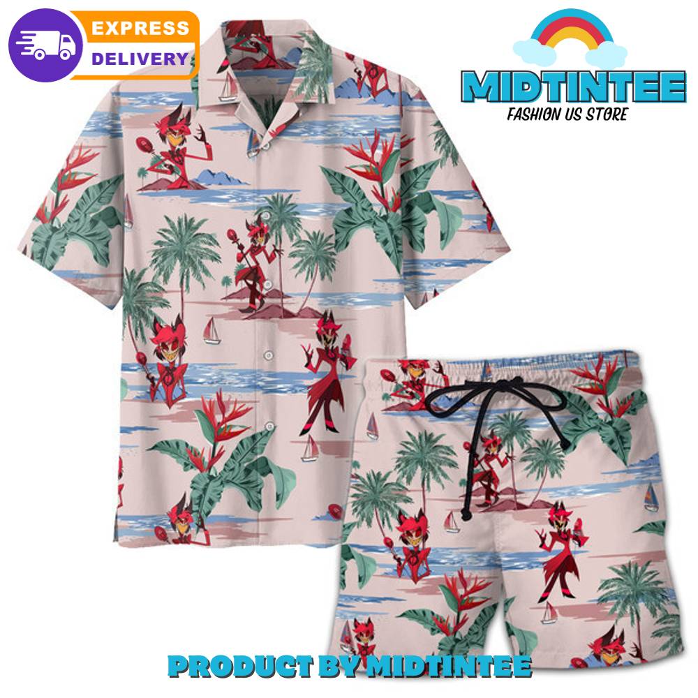 Hazbin Hotel Aloha Summer Hawaiian Shirt 30Uf092870 – Utopia Fashion