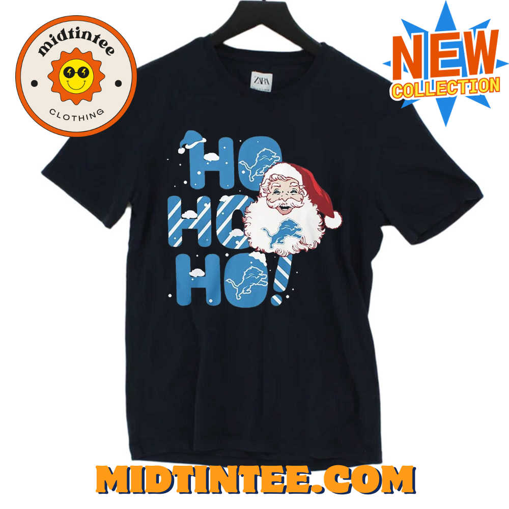 Hohoho Detroit Lions Christmas T-Shirt 30Uf093955 – Utopia Fashion