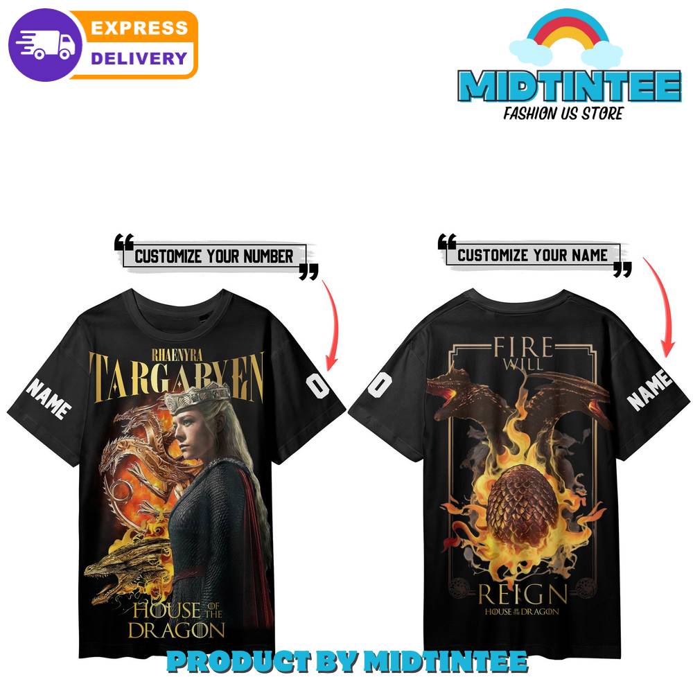 House Of The Dragon Fire Will Reign Customized Shirt 30Uf094841 – Utopia Fashion