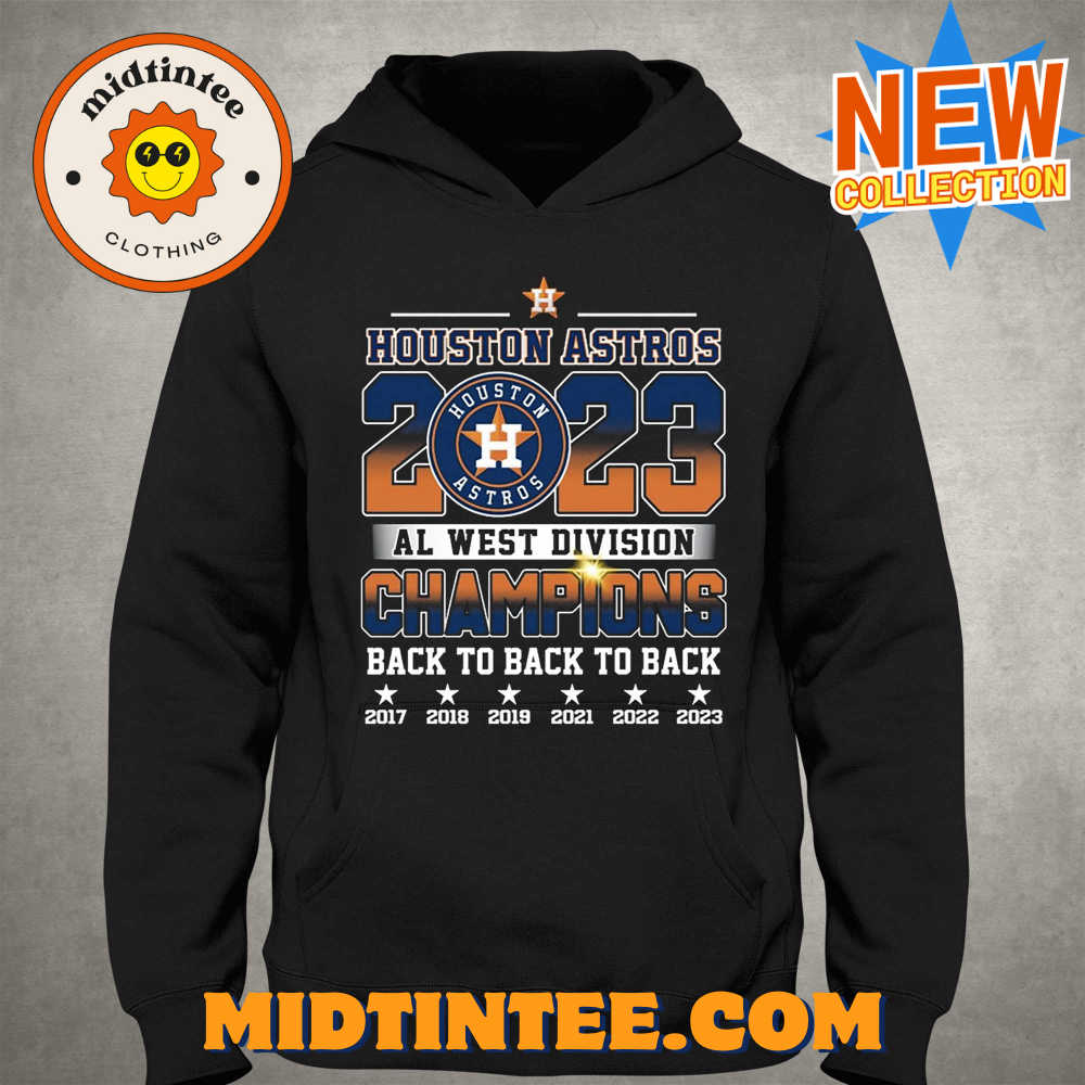 Houston Astros Al West Division Champions Back To Back To Back T-Shirt 30Uf093962 – Utopia Fashion