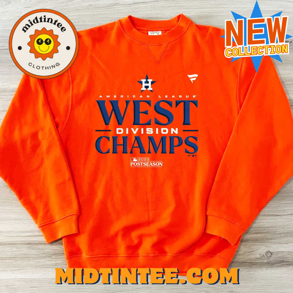 Houston Astros Fanatics Branded Al West Division Champions Locker Room T-Shirt 30Uf093965 – Utopia Fashion