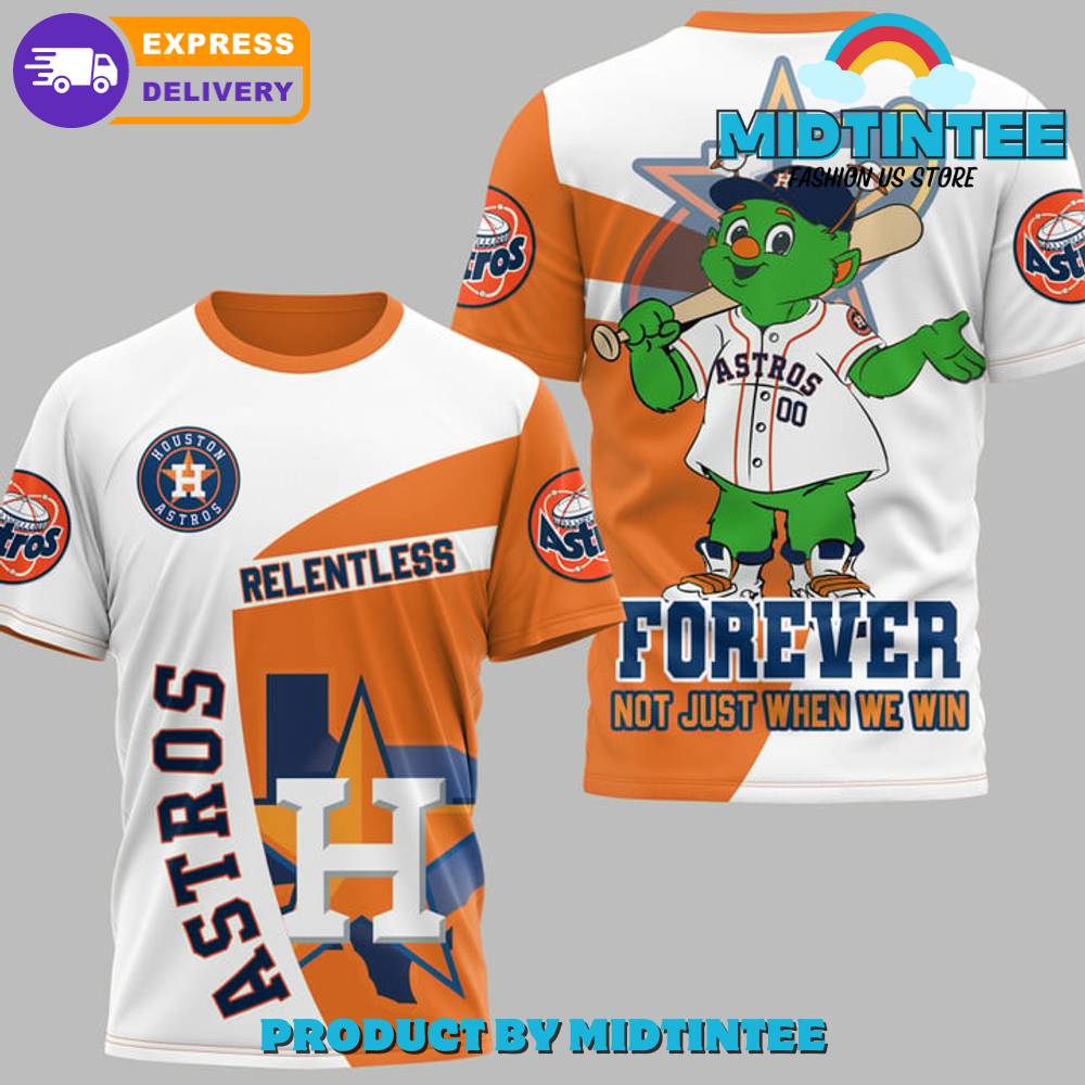 Houston Astros Mlb Forever Not Just When We Win Orange White Shirt 30Uf094844 – Utopia Fashion