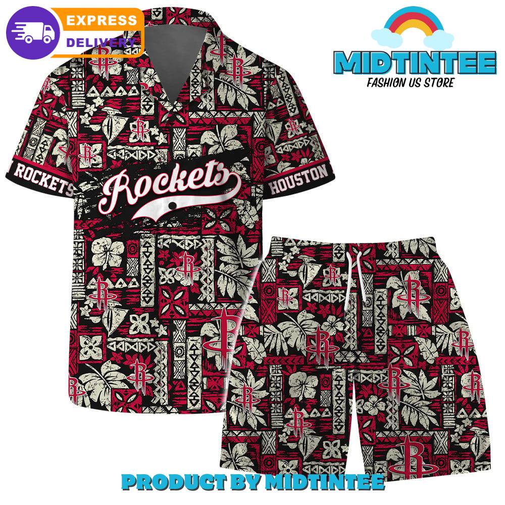 Houston Rockets Team Pattern Classic Combo Hawaiian Set 30Uf092874 – Utopia Fashion