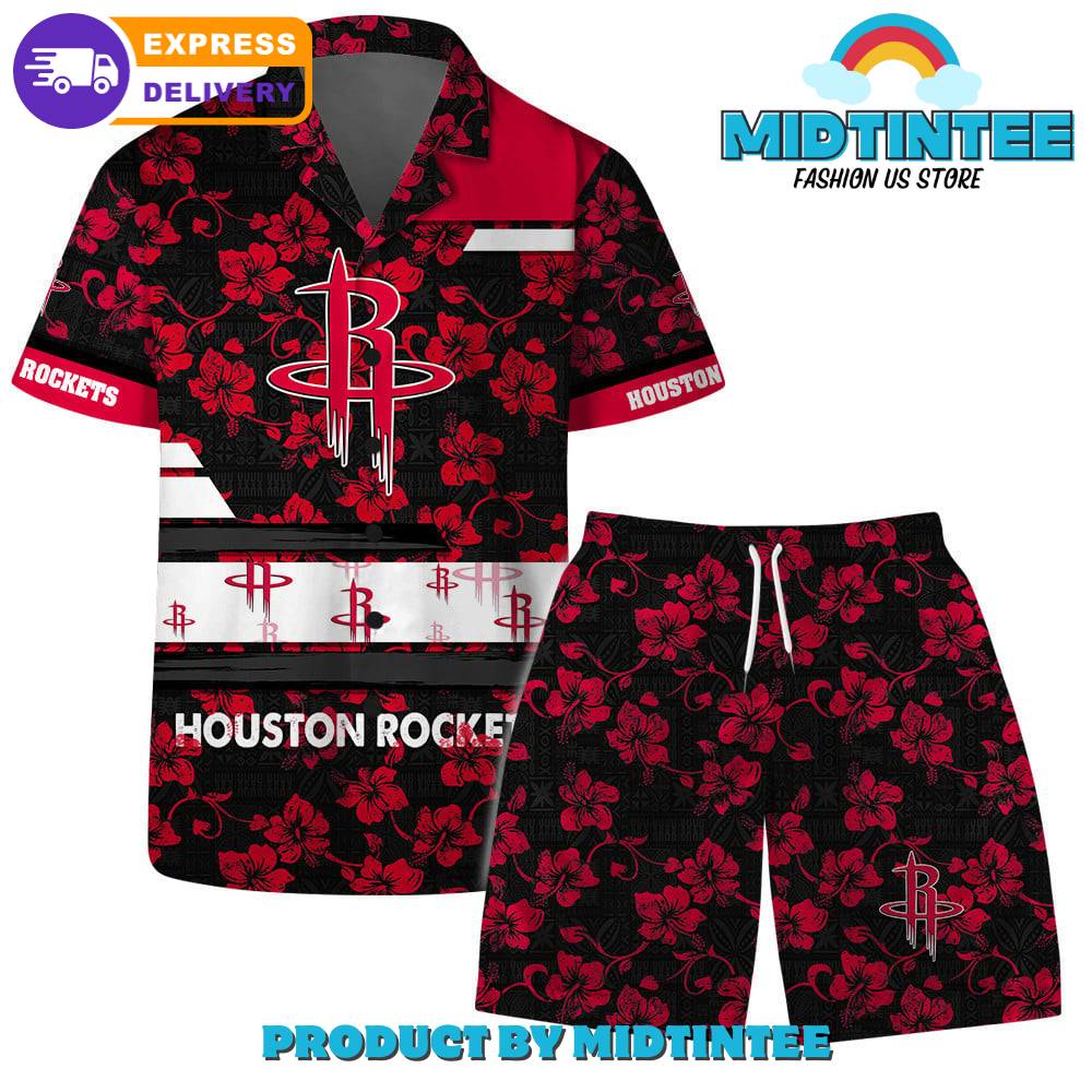 Houston Rockets Team Pattern Vintage Aloha Combo Hawaiian Set 30Uf092875 – Utopia Fashion