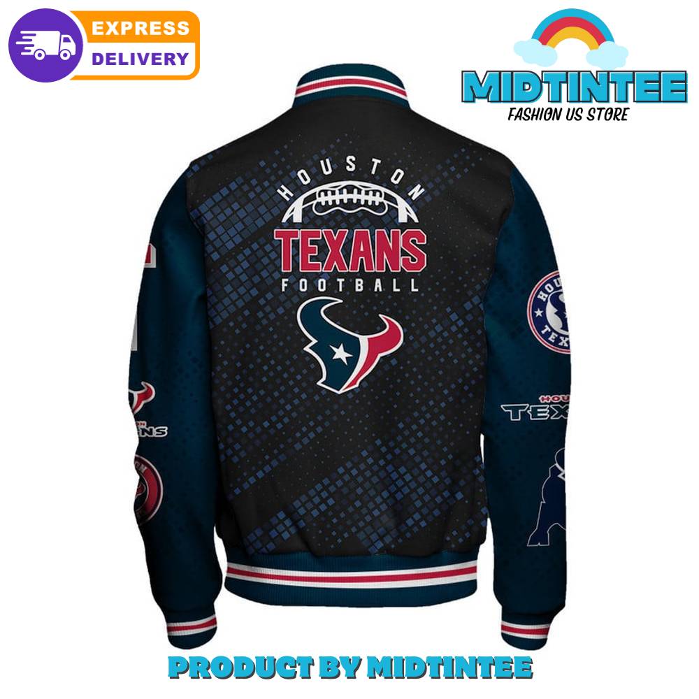 Houston Texans Nfl Pattern Baseball Jacket 30Uf092216 – Utopia Fashion