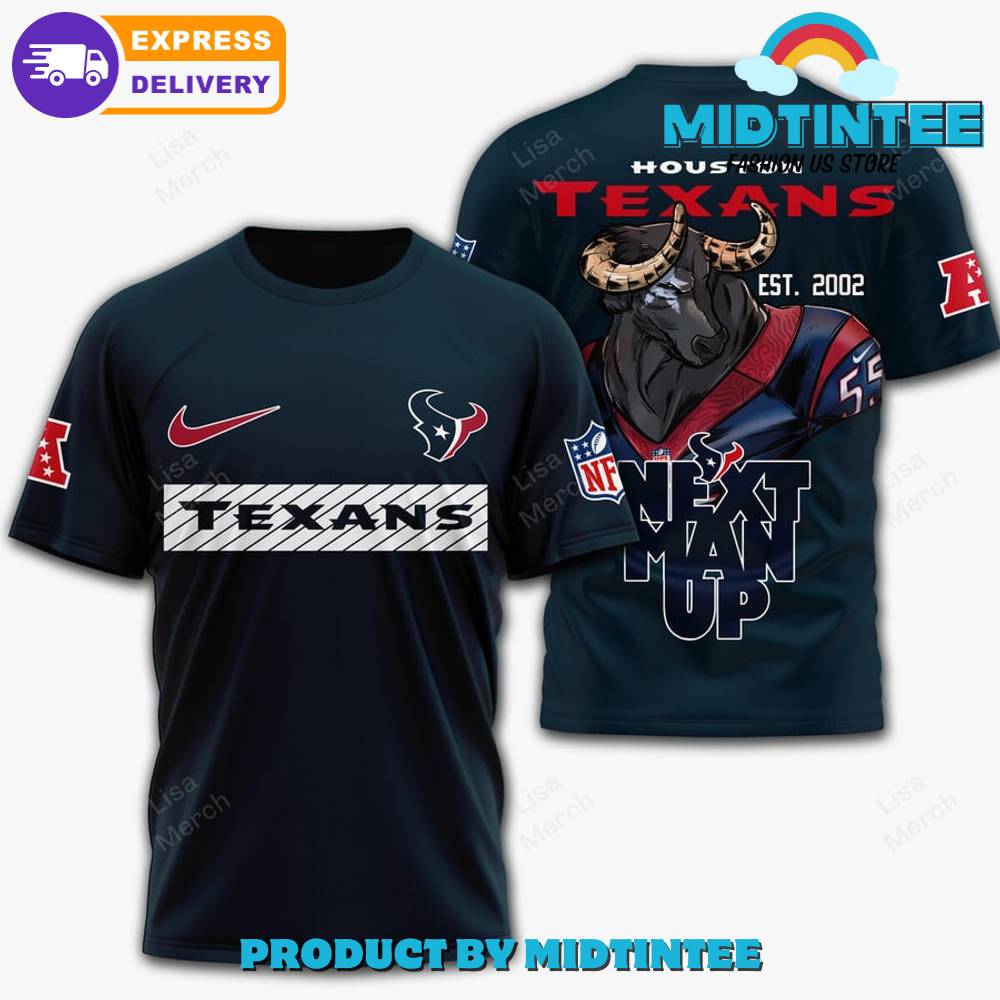 Houston Texans Nfl Next Man Up Black Shirt 30Uf094848 – Utopia Fashion