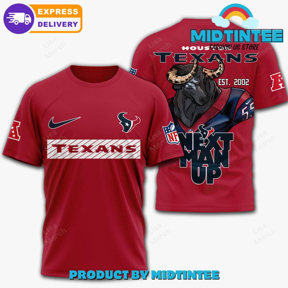 Houston Texans Nfl Next Man Up Red Shirt 30Uf094849 – Utopia Fashion